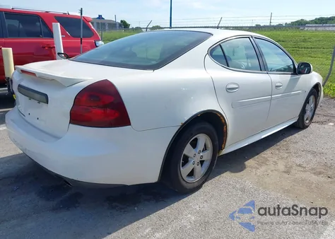 2008 Pontiac Grand Prix from USA, damaged, VIN 2G2WP552681138126